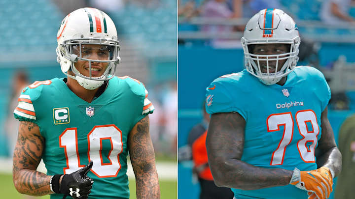 Report: Dolphins Trade LT Laremy Tunsil, WR Kenny Stills to Texans for Picks