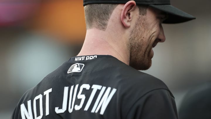 Justin Bieber Cruises Around LA With 'Not Shane Bieber' Jersey Justin Bieber Cruises Around LA With 'Not Shane Bieber' Jersey