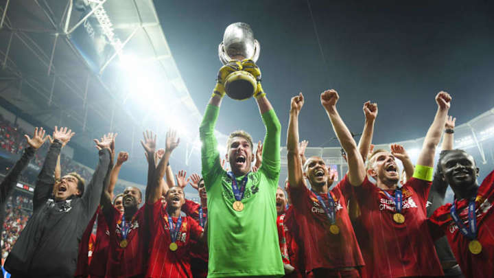 Jurgen Klopp Confirms Liverpool GK Adrian Hurt By Pitch Invader at Super Cup