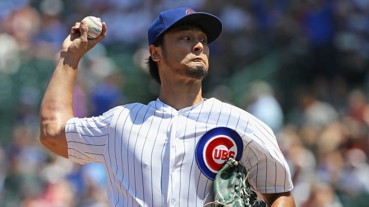 Yu Darvish Earns First Win at Wrigley Field Since Joining Cubs Yu Darvish Earns First Win at Wrigley Field Since Joining Cubs