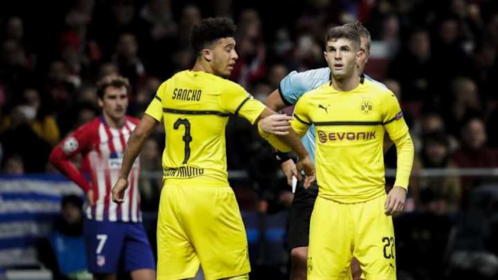 Jadon Sancho Names Christian Pulisic as His Inspiration for Joining Borussia Dortmund