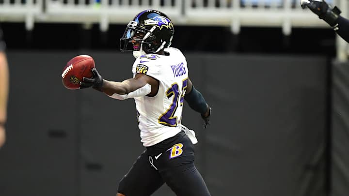 Ravens' Tavon Young Could Miss Entire Season With Neck Injury