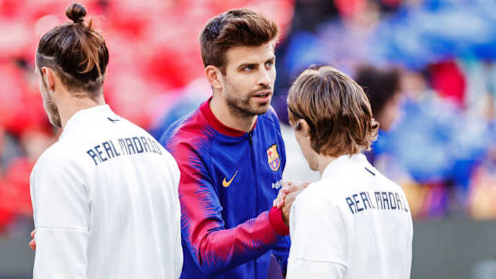 Gerard Piqué Aims Dig at Real Madrid Boss Santiago Solari Ahead of El Clásico