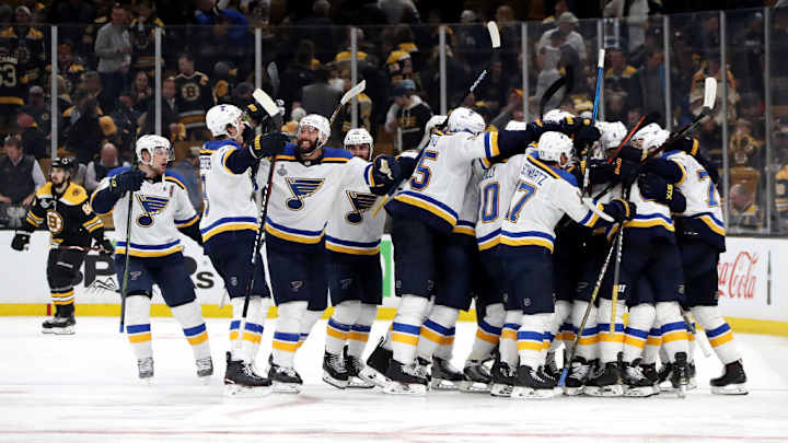 Blues Beat Bruins in OT, Win First-Ever Stanley Cup Final Game