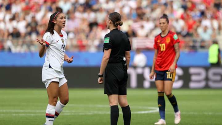 Alex Morgan Hits Out at 'Reckless' Spanish Tackling After USWNT Win Physical World Cup Clash