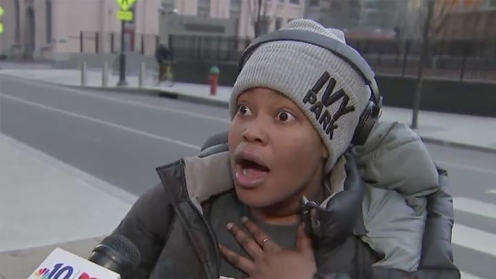 Watch: Phillies Fan Can Hardly Contain Herself When She Learns of Bryce Harper Deal