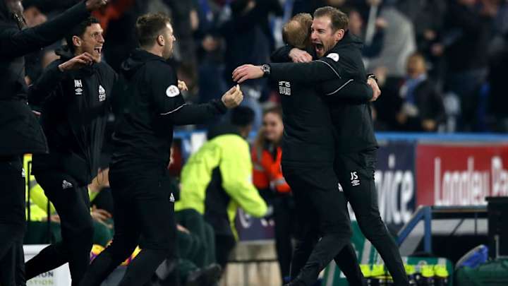 Jan Siewert Proud of Huddersfield Striker Steve Mounie After Late Winner Sinks Wolves