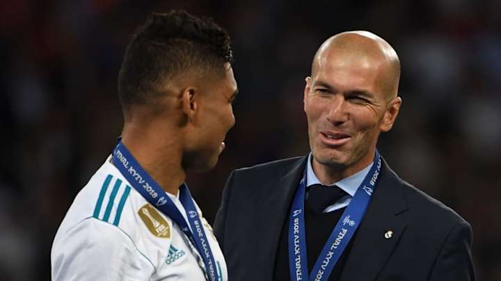 Casemiro: "Zidane no se fue nunca del Real Madrid"