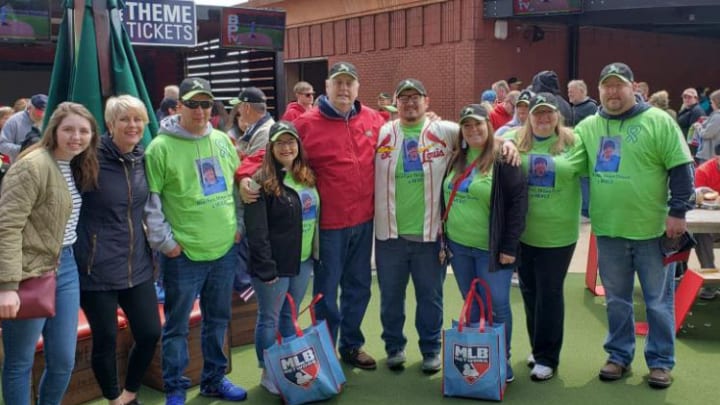 Heart Transplant Recipient, Donor's Family Meet at Cardinals-Reds Game