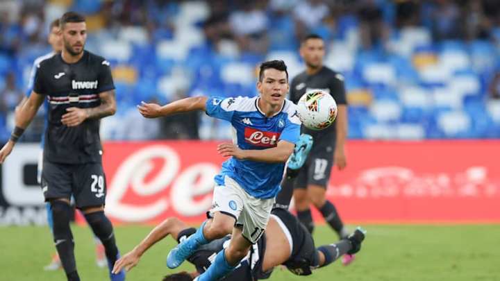El presidente del Napoli quería que el 'Chucky' anote el primer gol en su remodelado estadio El presidente del Napoli quería que el 'Chucky' anote el primer gol en su remodelado estadio