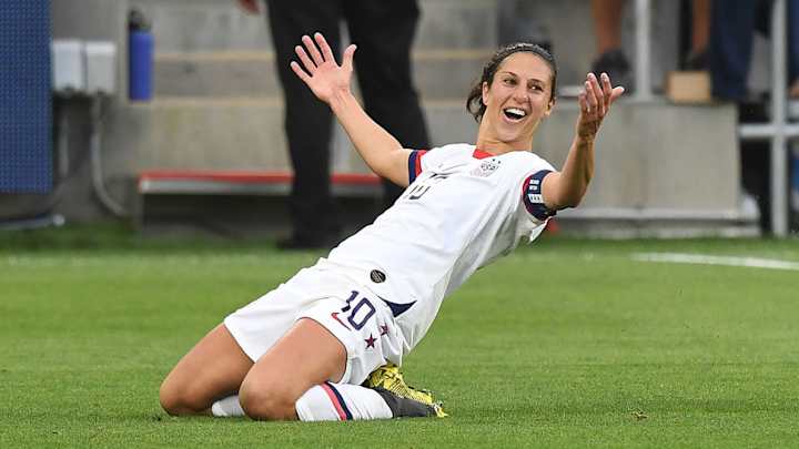 WATCH: Carli Lloyd Scores Twice for USWNT in Friendly Rout of Belgium