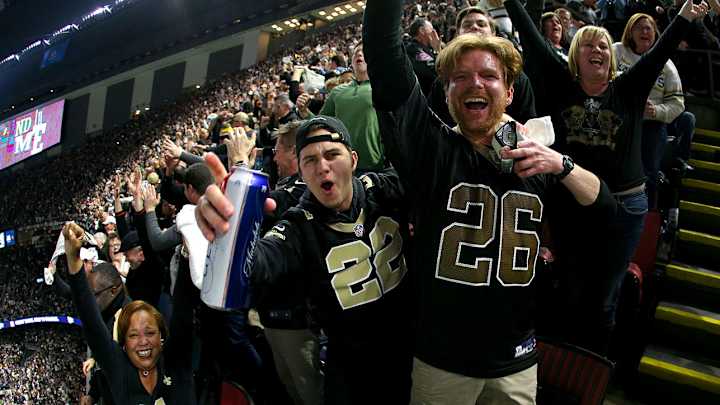 WATCH: The Superdome Was So Loud The Press Box Was Shaking