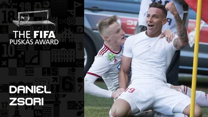 VÍDEO | Dániel Zsóri gana el Puskás gracias a su tremendo golazo de chilena VÍDEO | Dániel Zsóri gana el Puskás gracias a su tremendo golazo de chilena