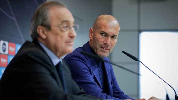Zinedine Zidane and Florentino Perez Set for Possible Clash Over Summer Defensive Targets