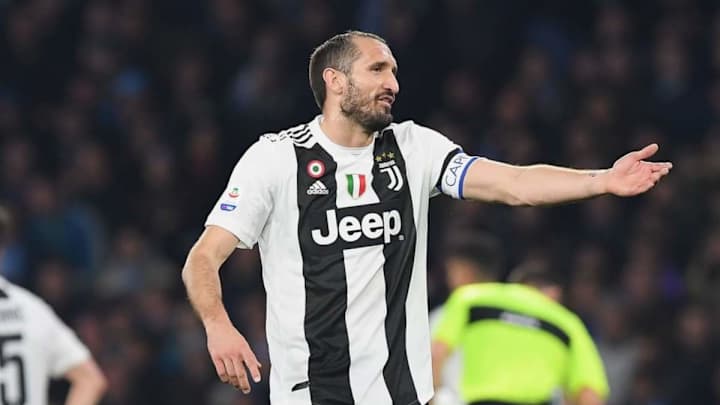Report: Chiellini Set to Miss Juventus's UCL Quarterfinal 1st Leg vs. Ajax