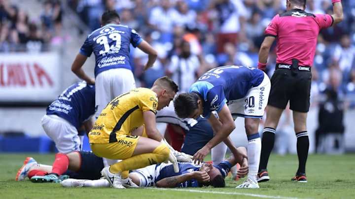 El parte médico de César Montes luego de su peligroso golpe en la cabeza El parte médico de César Montes luego de su peligroso golpe en la cabeza