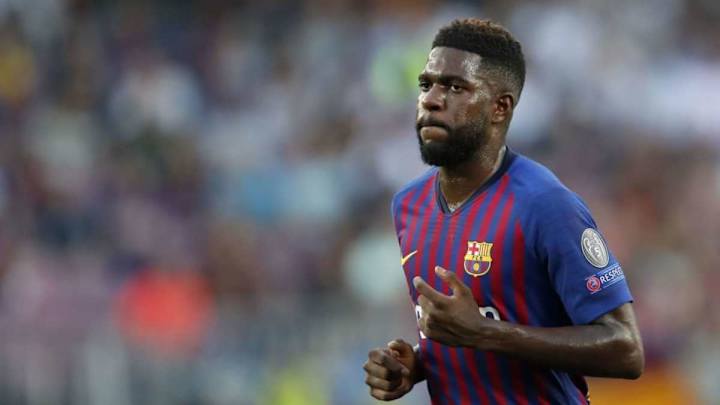 Barcelona Defender Samuel Umtiti Returns to Light Training Following Knee Surgery