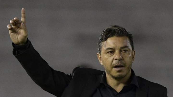 Marcelo Gallardo retó a los hinchas de River en pleno partido ante Argentino de Merlo Marcelo Gallardo retó a los hinchas de River en pleno partido ante Argentino de Merlo