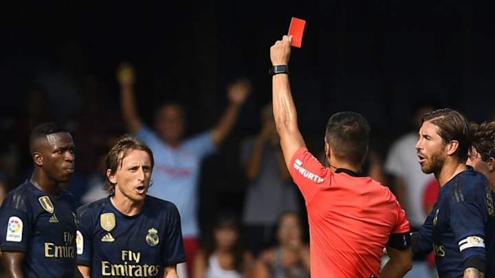 Luka Modric se quejó en redes sociales tras su expulsión por una acción ''involuntaria''