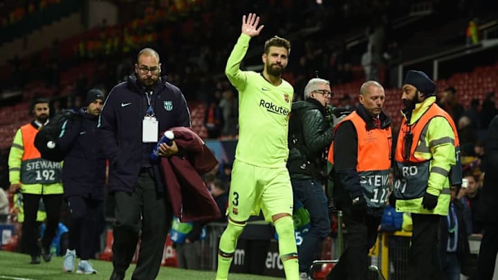 VÍDEO | La histórica ovación que se llevó Piqué de Old Trafford
