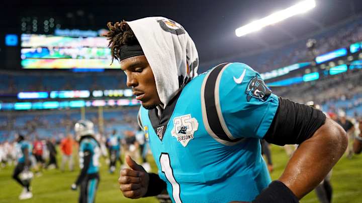 Panthers Quarterback Cam Newton Misses Thursday Practice, Unlikely to Play in Week 3