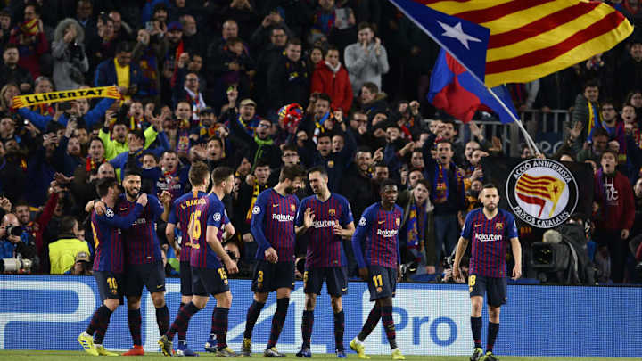 Barcelona Set New Champions League Record After Thrashing Lyon 5-1 at Camp Nou Barcelona Set New Champions League Record After Thrashing Lyon 5-1 at Camp Nou