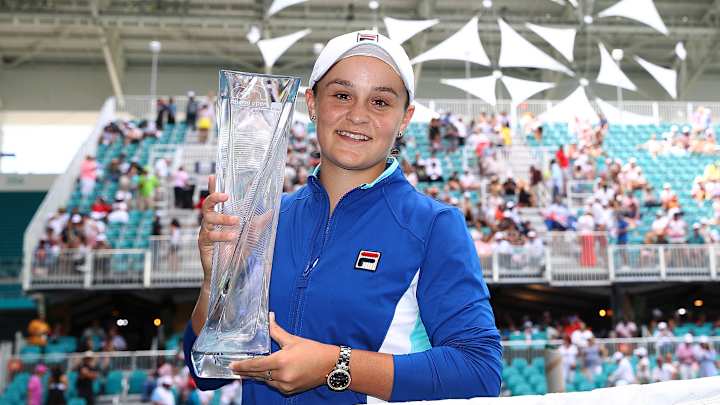 Ashleigh Barty Tops Pliskova to Win Miami Open Ashleigh Barty Tops Pliskova to Win Miami Open