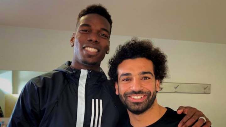 Paul Pogba Shared a Photo With Mohamed Salah & Social Media Lost it