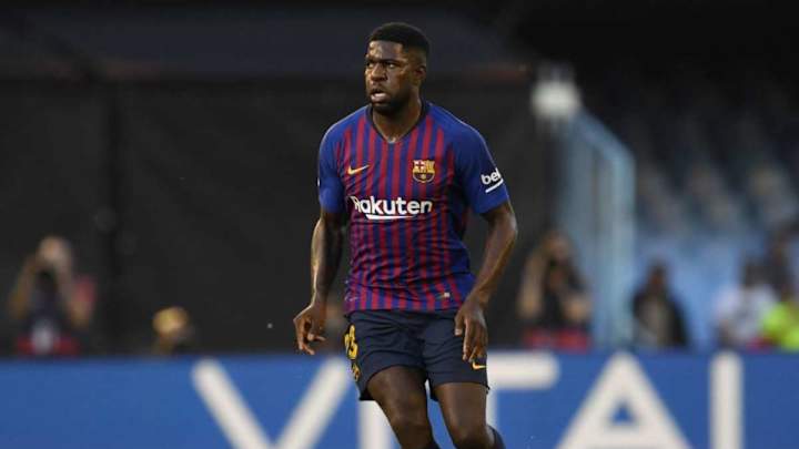 Samuel Umtiti tiene una contusión en el pie derecho