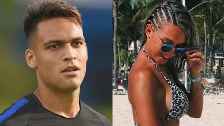 El book de fotos de Lautaro Martínez y su novia en las playas de Europa