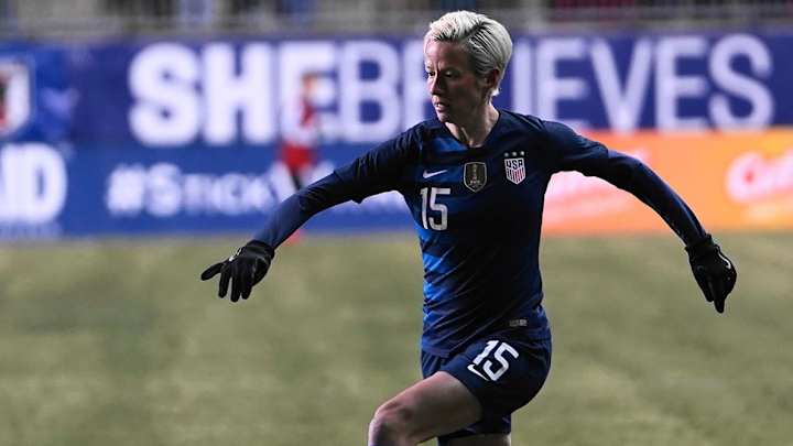 Watch: Megan Rapinoe Uncorks Volley to Open USWNT Scoring vs. England in SheBelieves Cup
