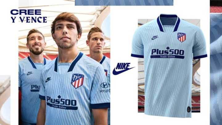 Atletico Madrid Launch New Retro Third Kit as Los Rojiblancos Keep Sky-Blue Theme Running