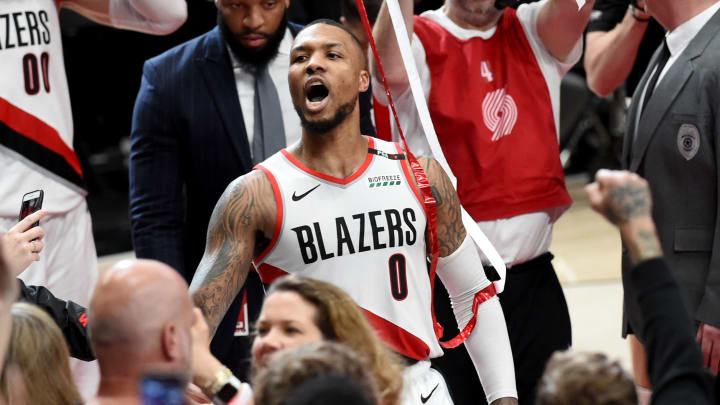 Damian Lillard Scores Franchise-Record 50 Points in Closeout Game vs. Thunder