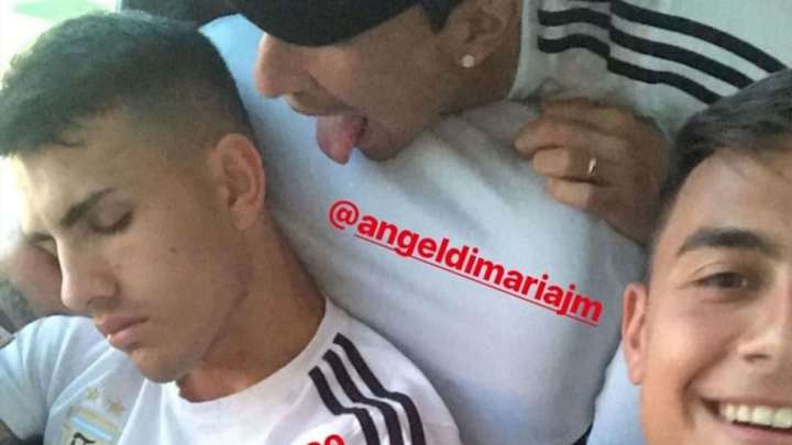 Siguen las bromas en la selección argentina: ahora le tocó a Leandro Paredes
