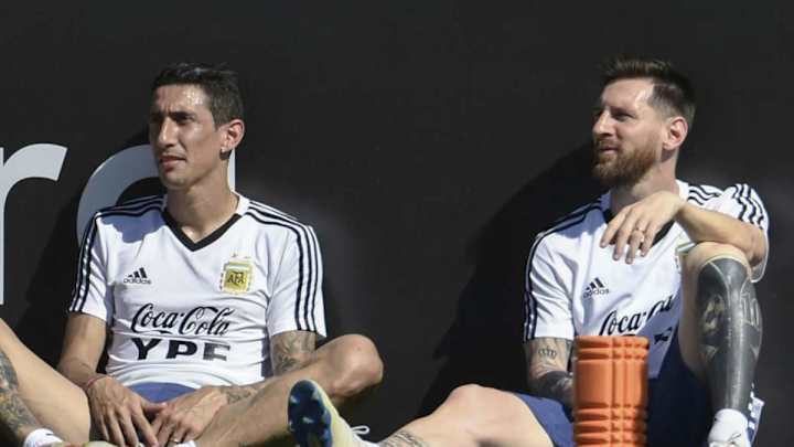 Ángel Di María respaldó a Lionel Messi y aseguró que "esta jugando bien"