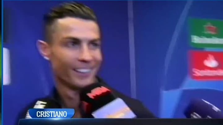El mensaje de Cristiano Ronaldo a la afición del Real Madrid tras su hat trick en Champions