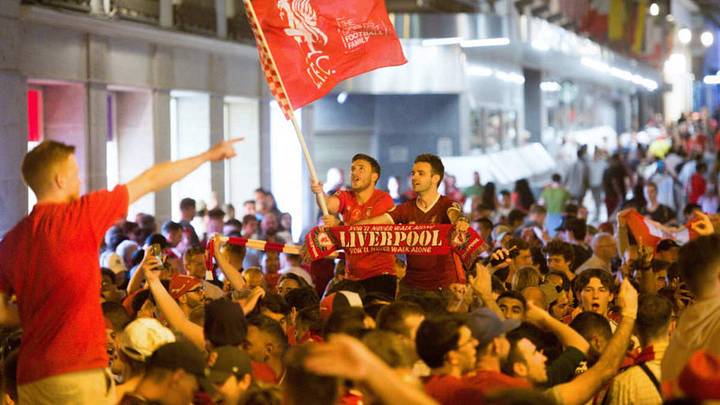 How Liverpool Fans Celebrated in Madrid After Champions League Final Win