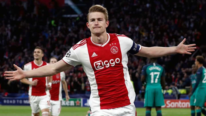 Matthijs de Ligt Set for Medical With Juventus as I Bianconeri Reach Agreement With Ajax