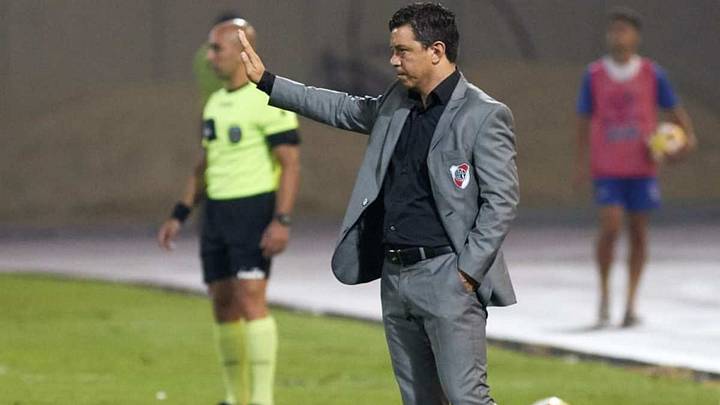 Marcelo Gallardo aclaró su broma con respecto a Boca y el TAS: "Fue un chiste malo" Marcelo Gallardo aclaró su broma con respecto a Boca y el TAS: "Fue un chiste malo"
