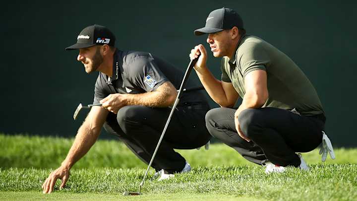 Dustin Johnson Finds Himself in Brooks Koepka’s Shadow at a Major Once Again