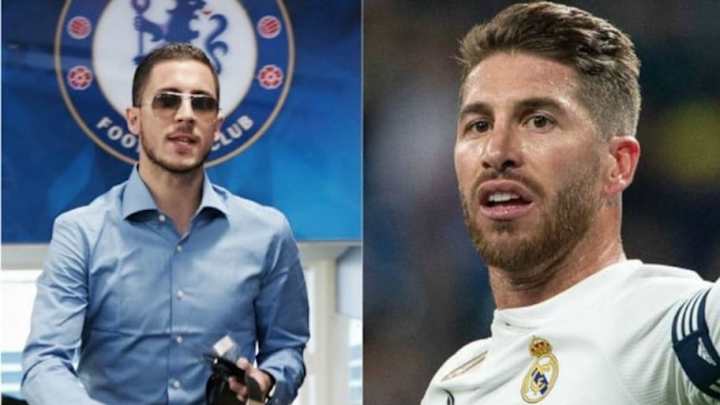 Sergio Ramos comienza a seguir a Eden Hazard en Instagram