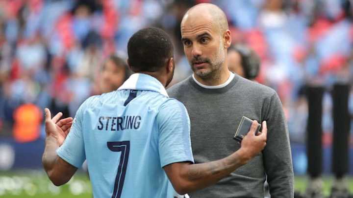 Pep Guardiola Warns Raheem Sterling to Stay Level Headed After Comparison With Cristiano Ronaldo
