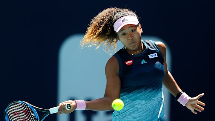 Top-Ranked Osaka Needs Three Sets to Win Opener at Miami Top-Ranked Osaka Needs Three Sets to Win Opener at Miami