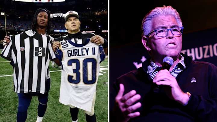 Mike Francesa Thought Todd Gurley Actually Swapped Jerseys With a Ref