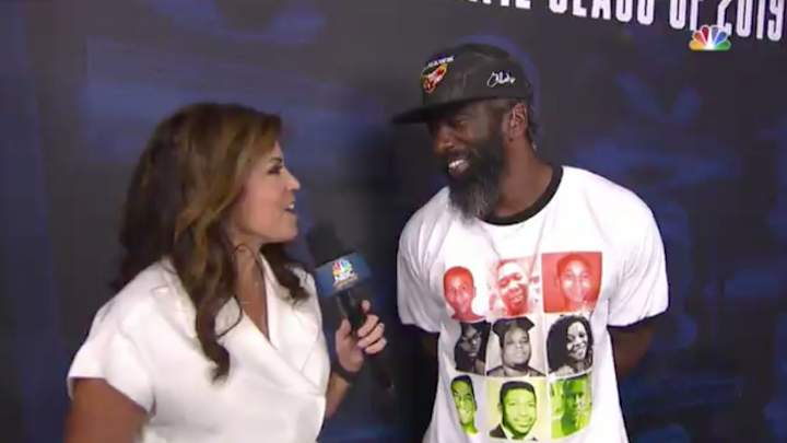 Ed Reed's Shirt Honoring Slain Black Victims Was Highlight of Hall of Fame Game