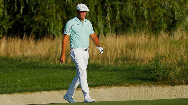 Watch: Bryson DeChambeau Takes Over Two Minutes to Hit 70-Yard Shot