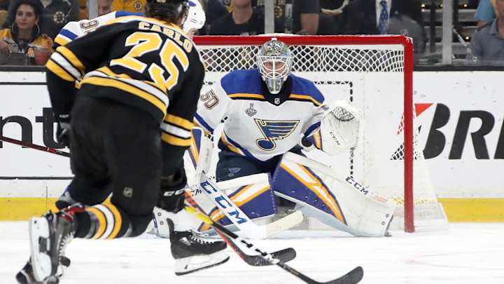 Jordan Binnington’s Stellar Performance for Blues Lost in Controversy of Game 5