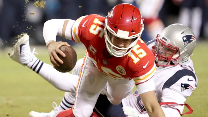 Chiefs Shut Out in First Half for First Time This Season by Patriots in AFC Championship