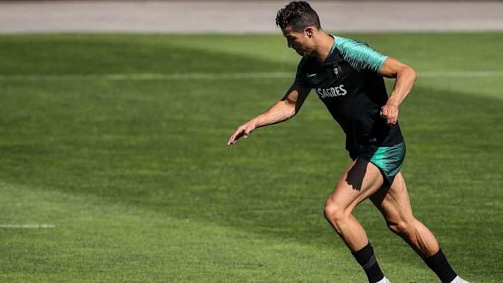 El increíble entrenamiento de Cristiano Ronaldo con un campeón de atletismo para mejorar su potencia