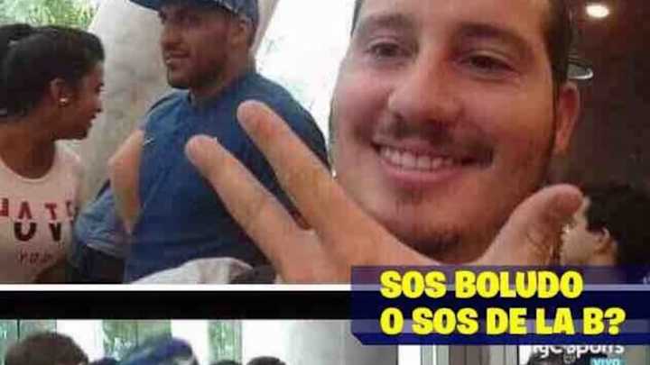 Wanchope Ábila agredió a un hincha de River que lo cargaba y estallaron los memes